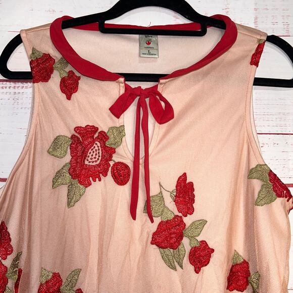 Disney By Lauren Conrad Snow White Mesh Blouse Large - Picture 2 of 6